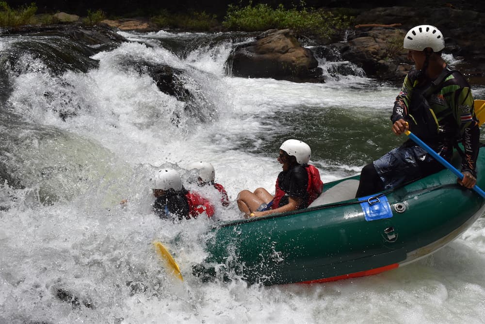 White Water Rafting Tenorio River Class III-IV